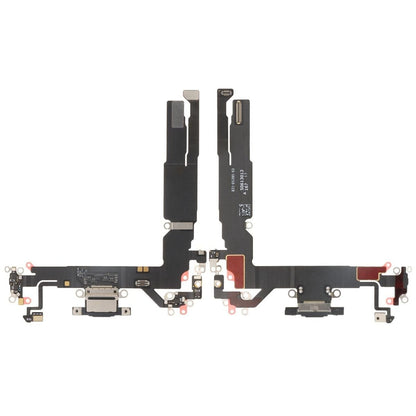 Laddkontakt med Flexkabel för iPhone 17 - Svart image 1