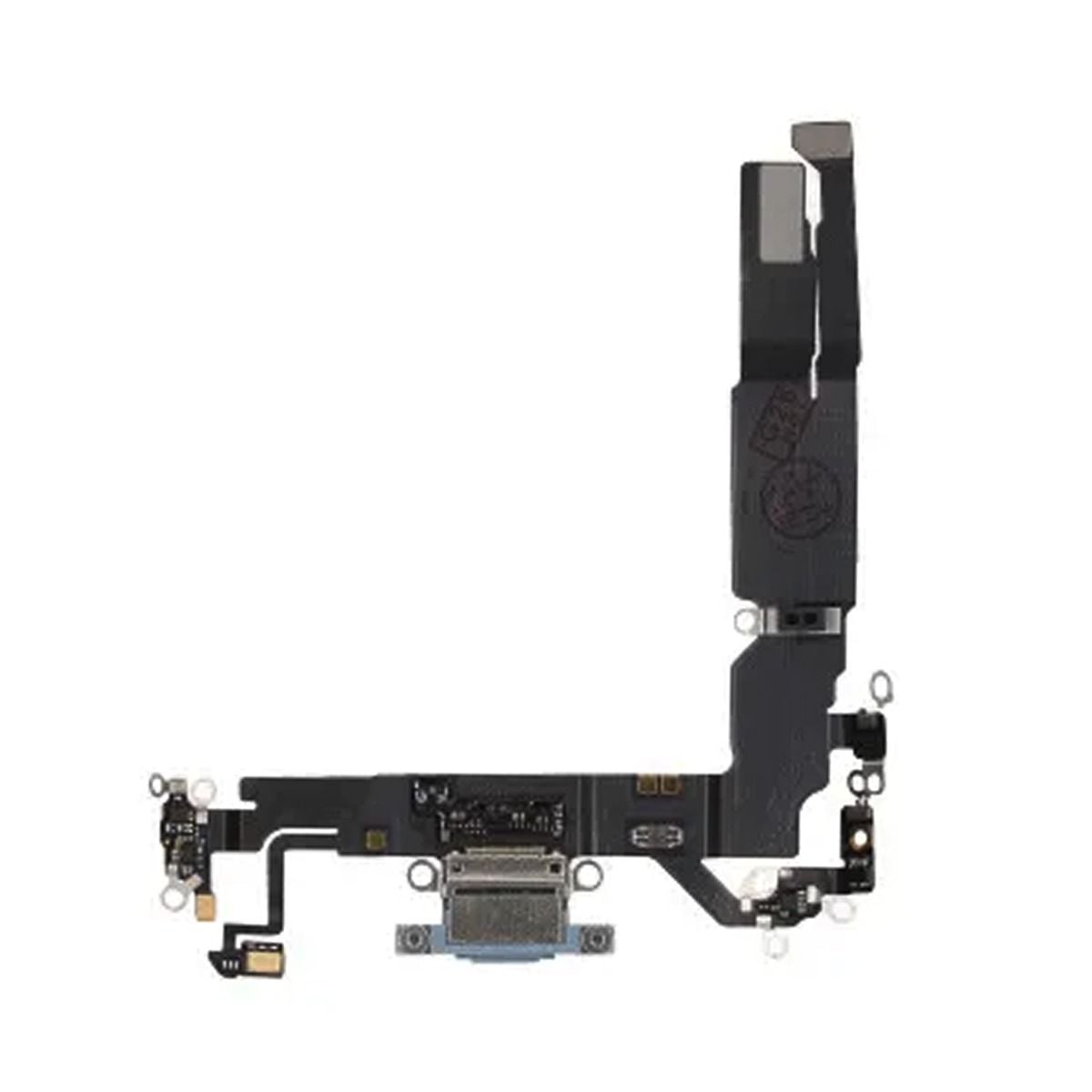 Laddkontakt med Flexkabel för iPhone 17 - Blå image 2