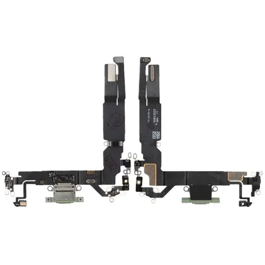 Laddkontakt med Flexkabel för iPhone 17 - Grön image 1