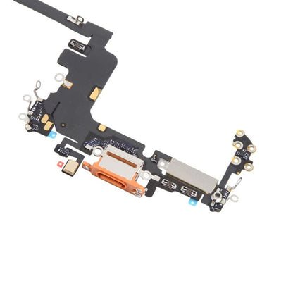 Laddkontakt med Flexkabel för iPhone 17 Pro - Orange image 4