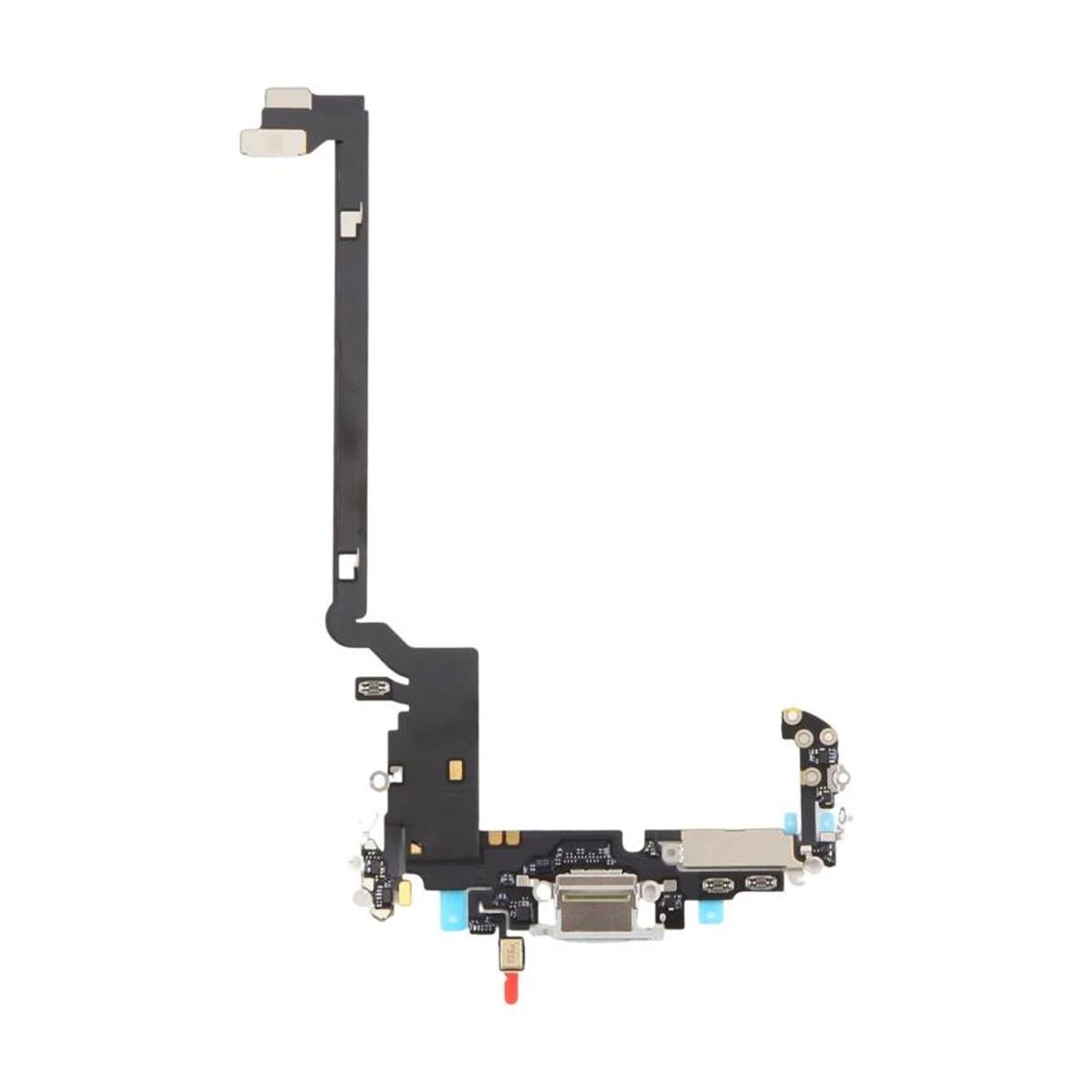 Laddkontakt med Flexkabel för iPhone 17 Pro Max - Silver image 1