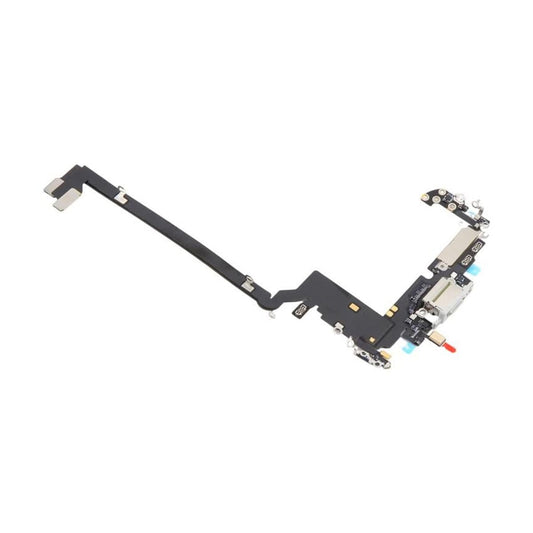 Laddkontakt med Flexkabel för iPhone 17 Pro Max - Silver image 2
