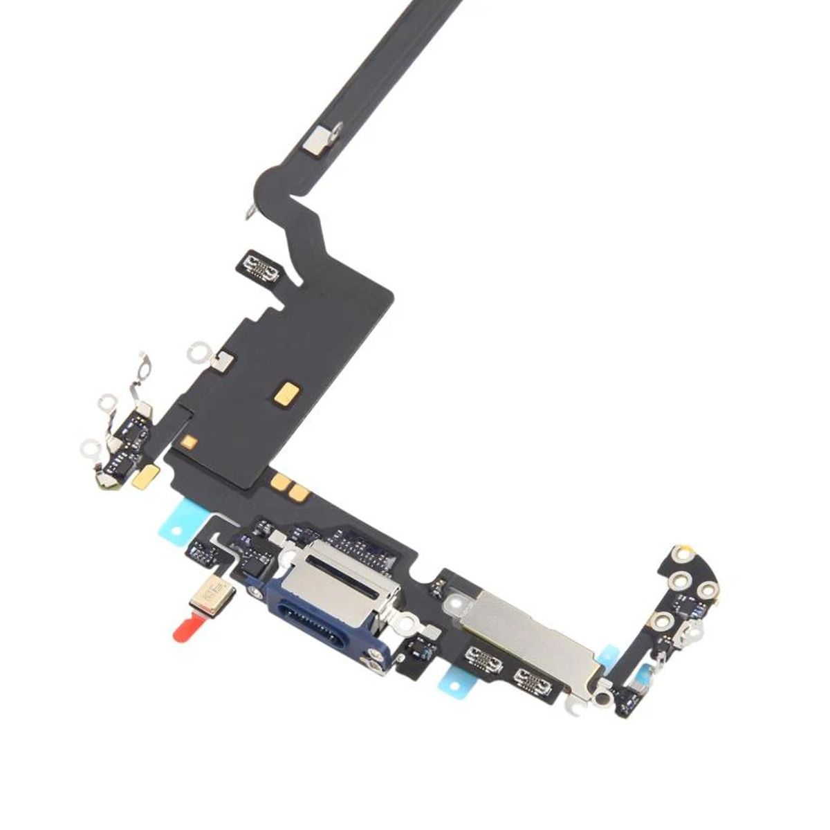 Laddkontakt med Flexkabel för iPhone 17 Pro Max - Blå image 4