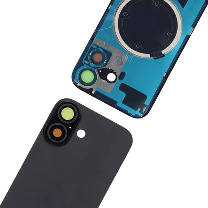 Baksida Glas med smådelar för iPhone 17 - Svart image 4