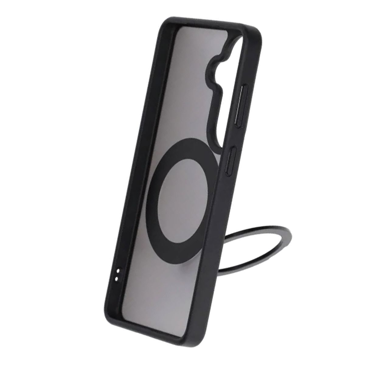 Matte case 360 rotating bracket Mobile Phone Case for Samsung S26 Black image 4