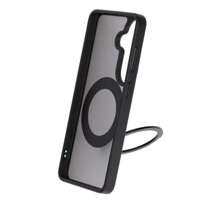 Matte case 360 rotating bracket Mobile Phone Case for Samsung S26 Black image 4