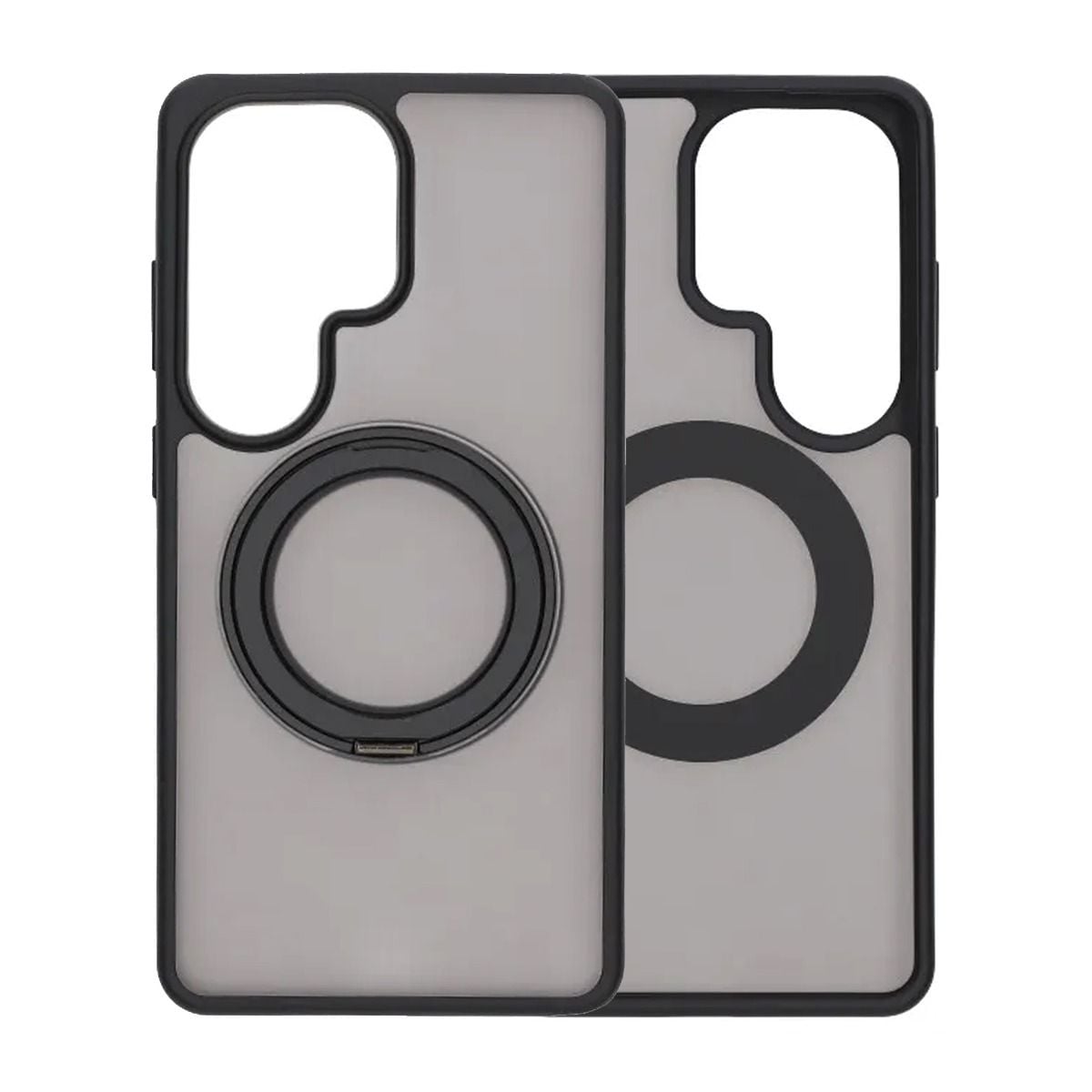 Matte case 360 rotating bracket Mobile Phone Case for Samsung S26 Ultra Black image 1