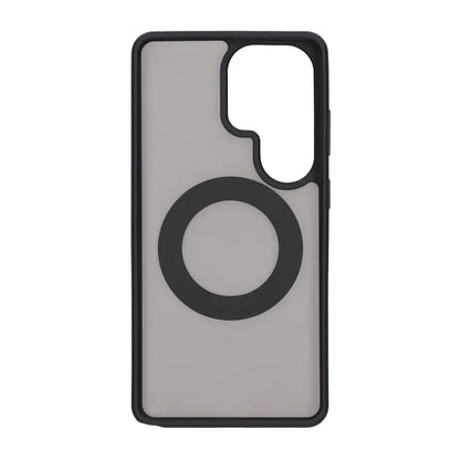 Matte case 360 rotating bracket Mobile Phone Case for Samsung S26 Ultra Black image 3