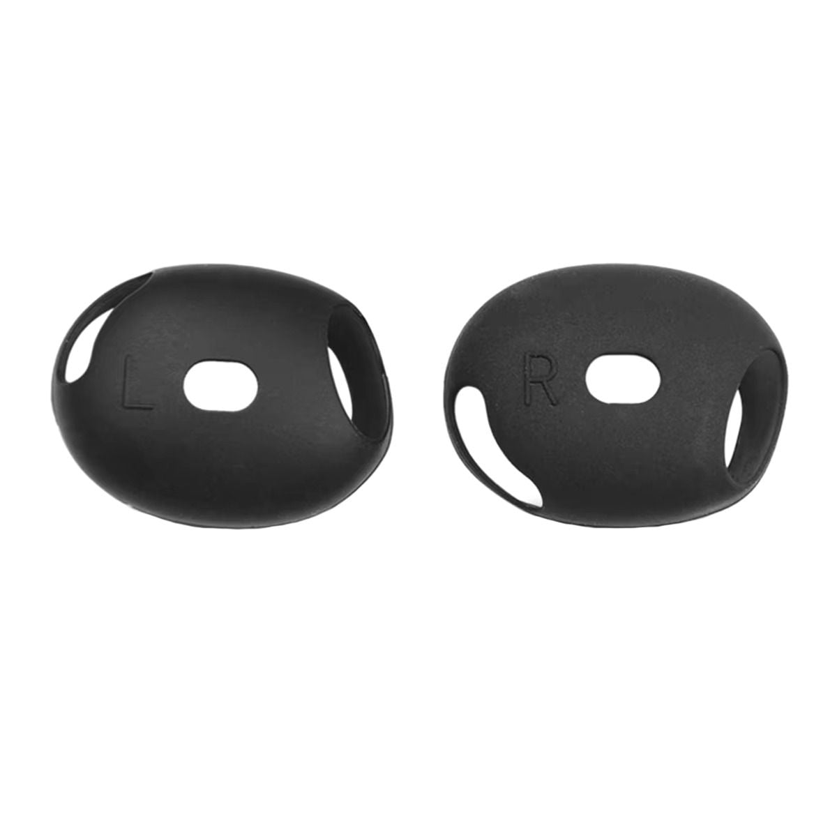 Silicone Earbuds Cover Eartips For Apple AirPods 4 Black image 1