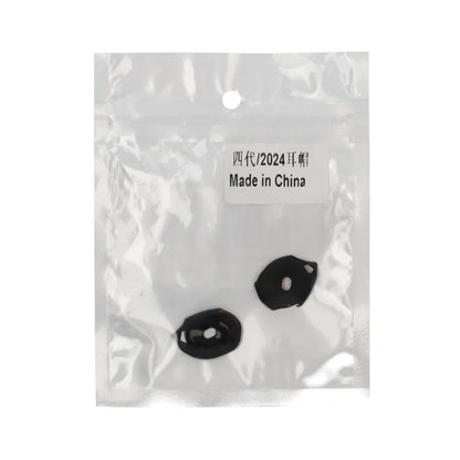 Silicone Earbuds Cover Eartips For Apple AirPods 4 Black image 2