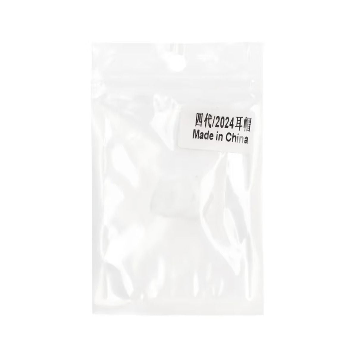 Silicone Earbuds Cover Eartips For Apple AirPods 4 White image 3