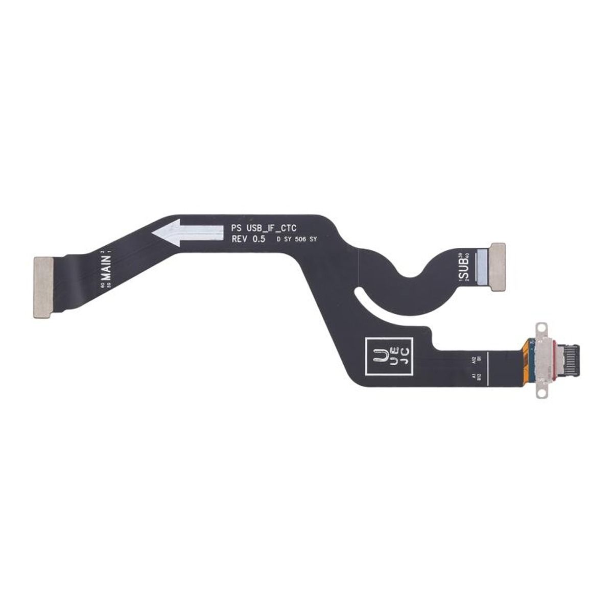 Samsung Galaxy S25 Edge SM-S937 Laddkontakt image 1