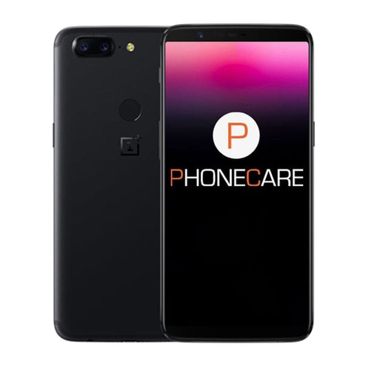 Begagnad OnePlus 5T 64GB Midnight Black - Mycket bra skick image 1