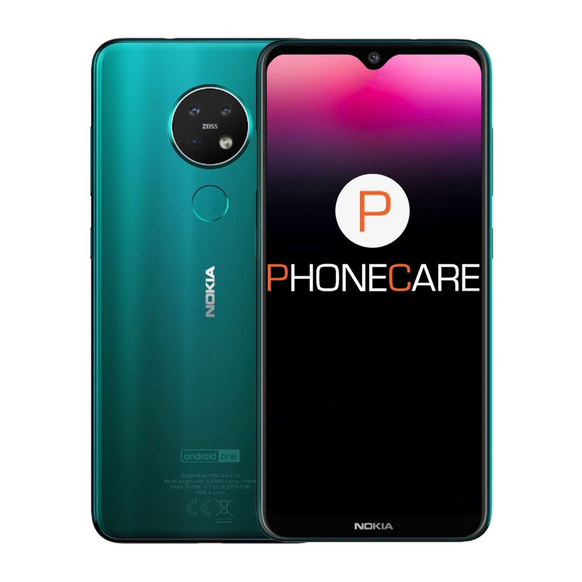 Begagnad Nokia 7.2 128GB Grön - Använt skick image 1