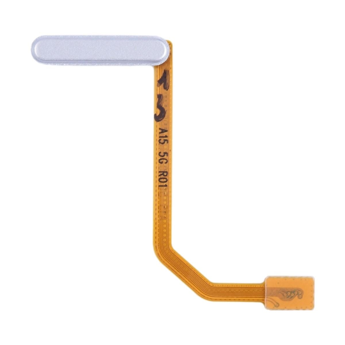Samsung Galaxy A15 Fingeravtrycksläsare med flexkabel - Vit image 1