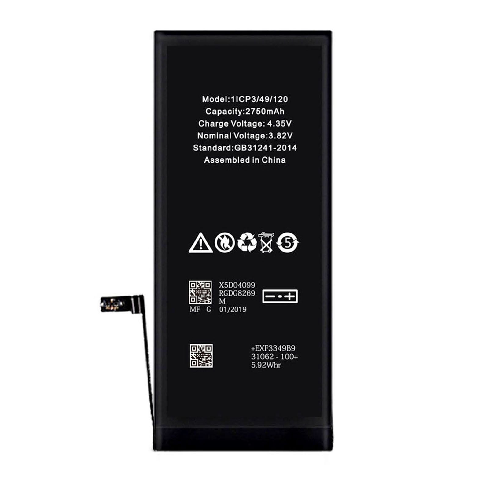 iPhone 6S Plus Batteri Hög Kvalité image 3