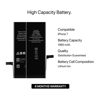 iPhone 7 Batteri Hög Kvalité image 4