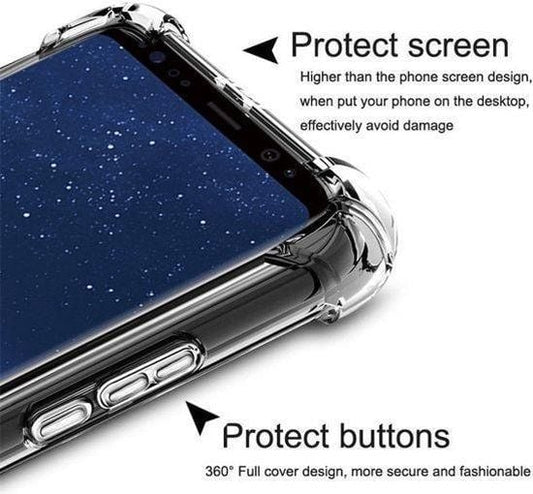 Stöttåligt Skal Samsung Galaxy A6 Plus 2018 - Transparent image 2