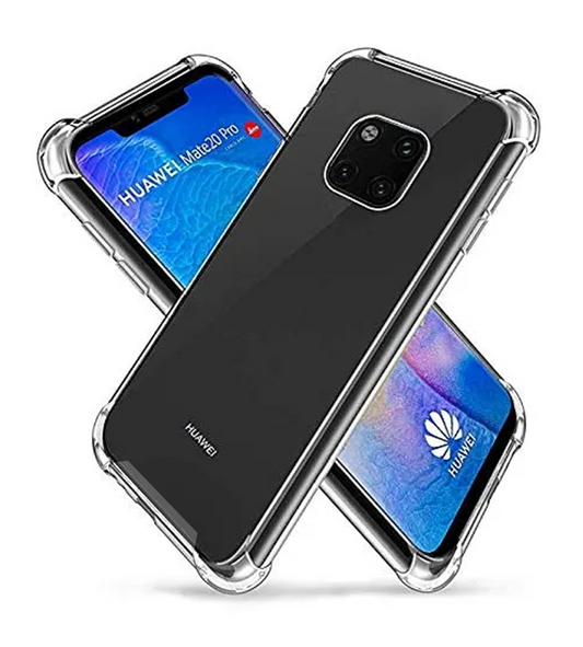 Stöttåligt Mobilskal Huawei Mate 20 Pro - Transparent image 1