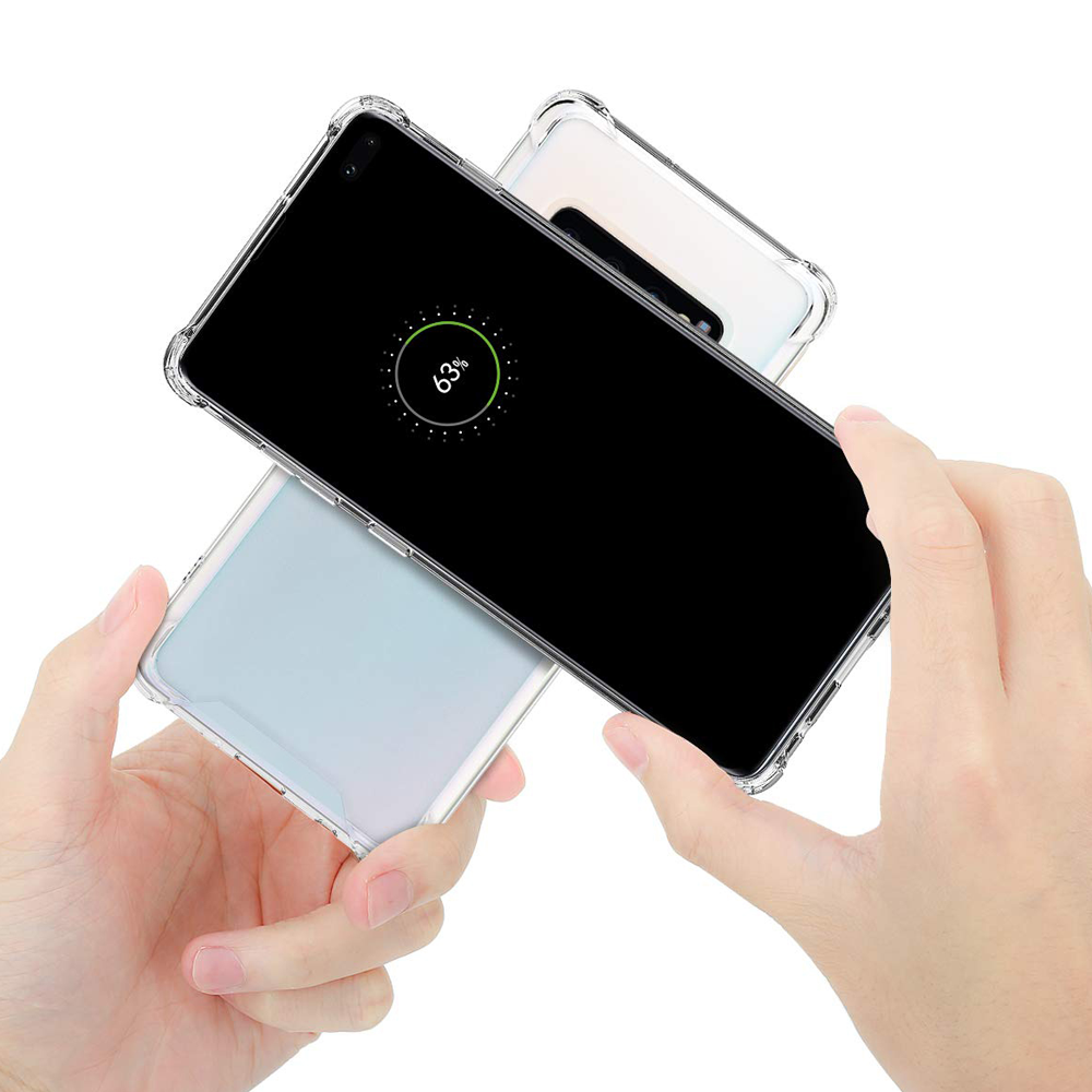 Stöttåligt Skal Samsung Galaxy S10 Plus - Transparent image 2