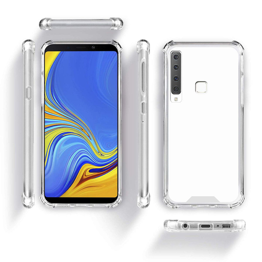 Stöttåligt Skal Samsung Galaxy A9 2018 - Transparent image 1