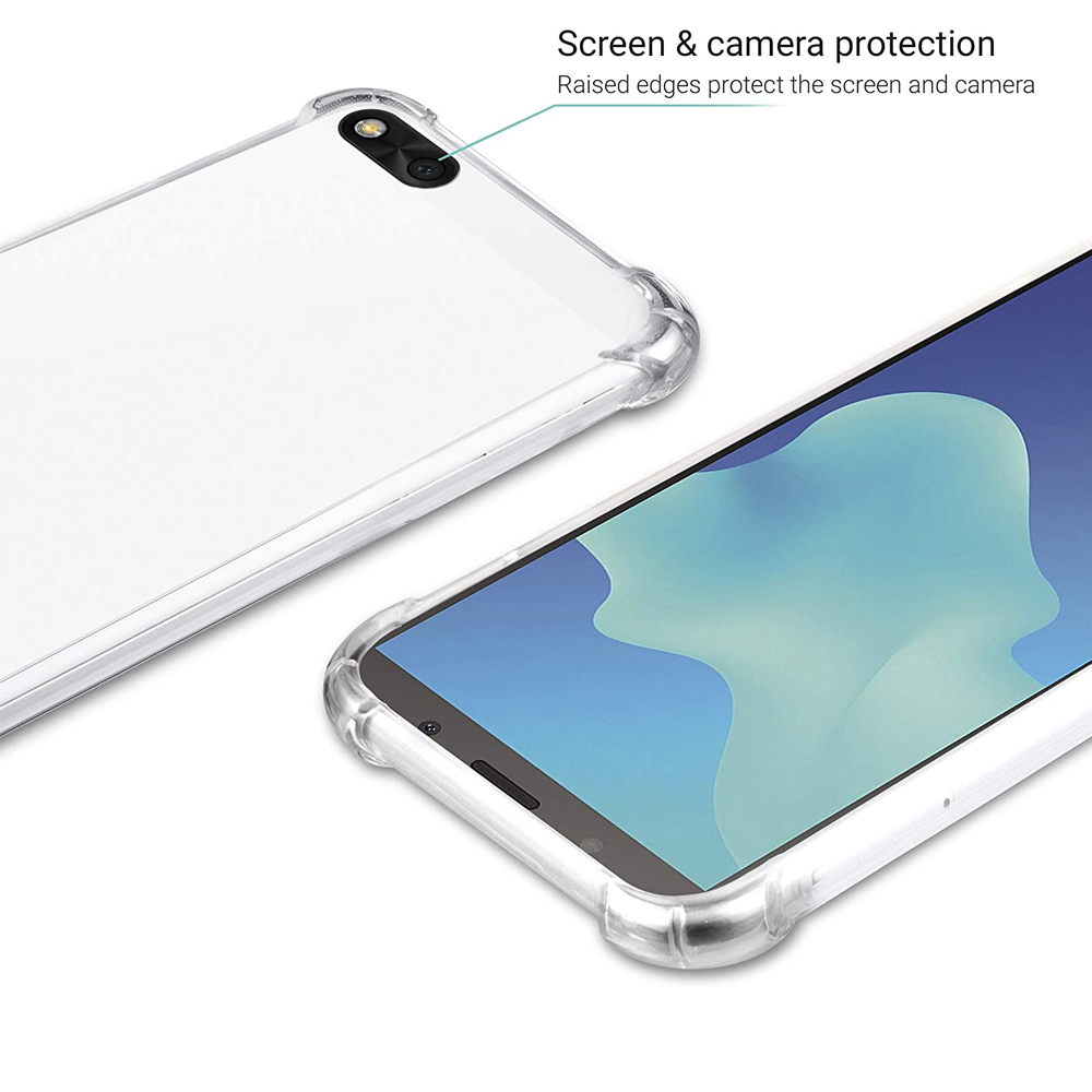 Stöttåligt Mobilskal Huawei Y5 2018 - Transparent image 4