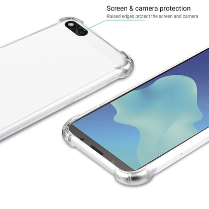 Stöttåligt Mobilskal Huawei Y5 2018 - Transparent image 4