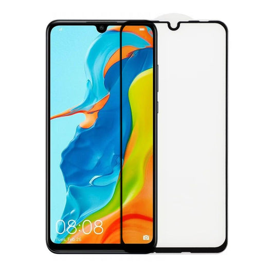 Skärmskydd Huawei P30 Lite - 3D Härdat Glas Svart (bulk) image 1