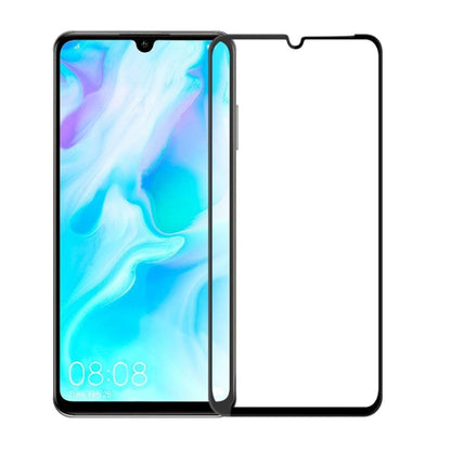 Skärmskydd Huawei P30 Lite - 3D Härdat Glas Svart (bulk) image 4