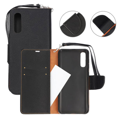 Samsung Galaxy A50 Plånboksfodral med Stativ - Svart image 9