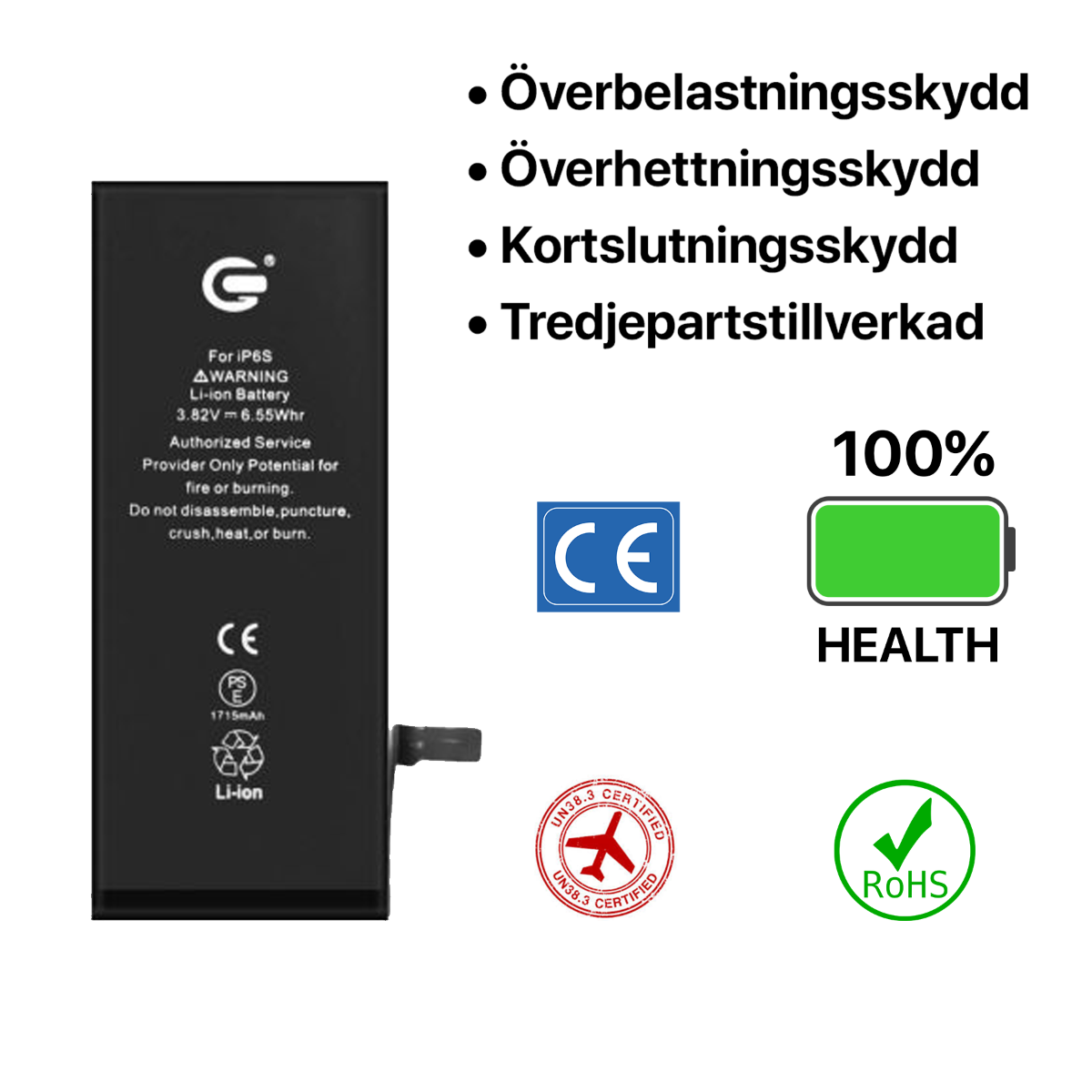 iPhone 6S Batteri Kit image 6