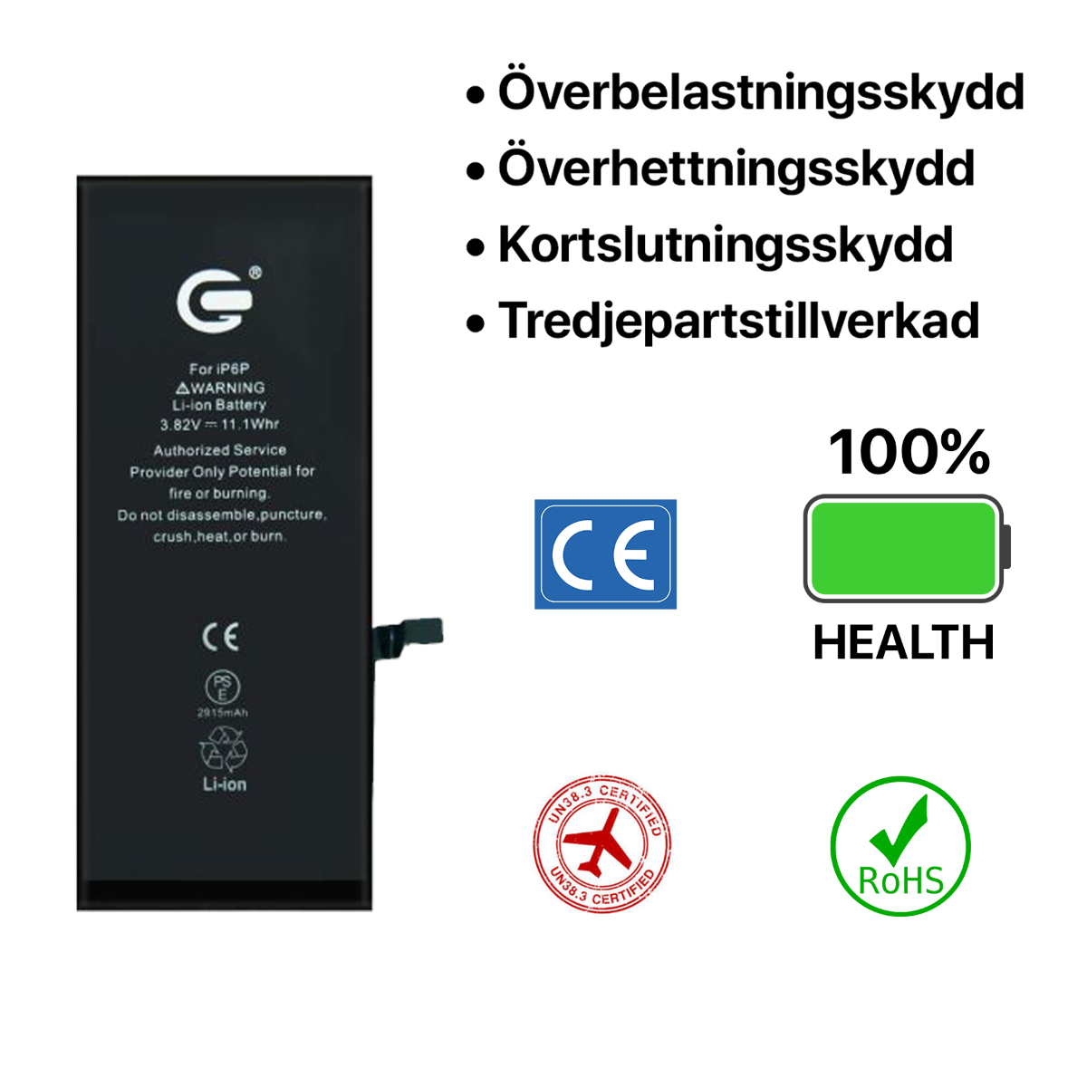 iPhone 6 Plus Batteri Kit image 3