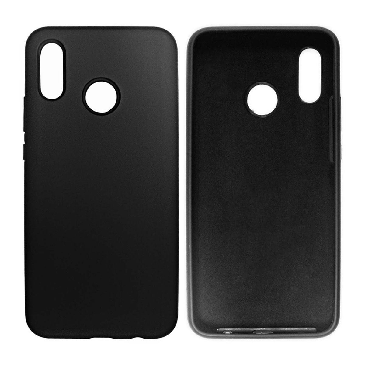 Silikonskal Huawei Nova 3 - Svart image 1
