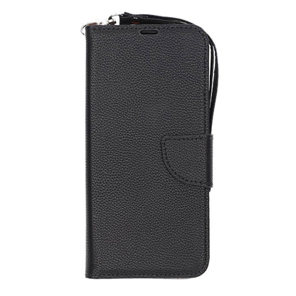 Samsung Galaxy S10e Plånboksfodral med Stativ - Svart/Brun image 4