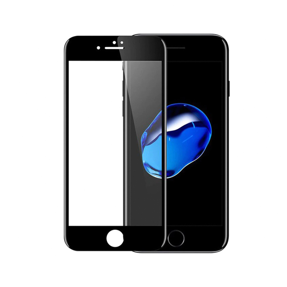Skärmskydd Privacy iPhone 7/8/SE 2020 - 3D Härdat Glas Svart (bulk) image 4