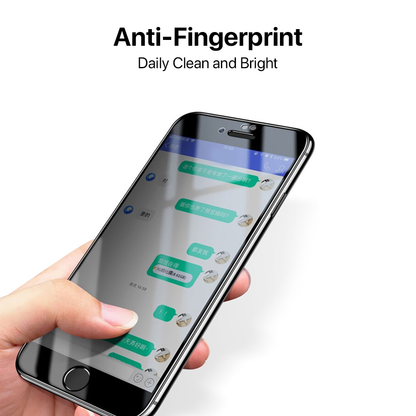 Skärmskydd Privacy iPhone 7/8/SE 2020 - 3D Härdat Glas Svart (bulk) image 6
