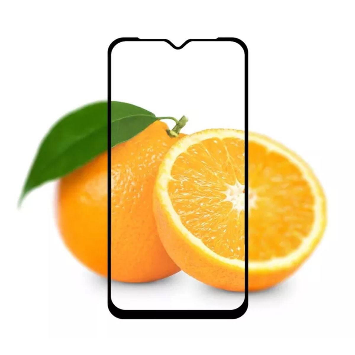 Skärmskydd Samsung A10 - 3D Härdat Glas Svart (bulk) image 3