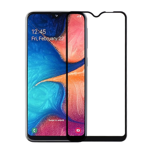 Skärmskydd Samsung Galaxy A20e - 3D Härdat Glas Svart (bulk) image 1