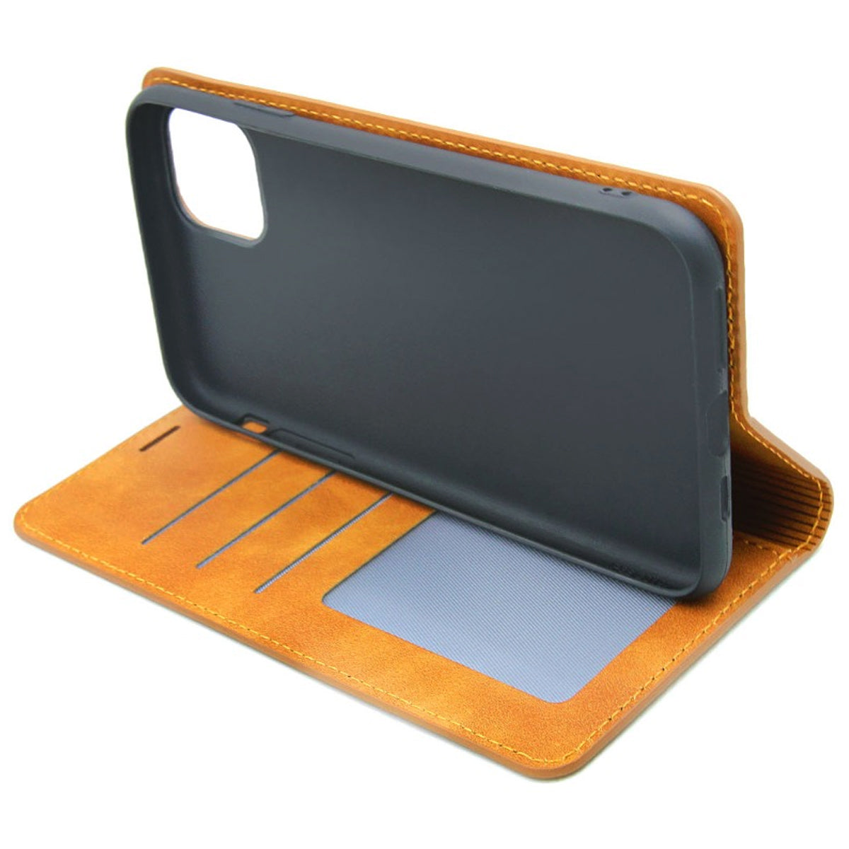 iPhone 11 Pro Plånboksfodral Forwenw - Brun image 3
