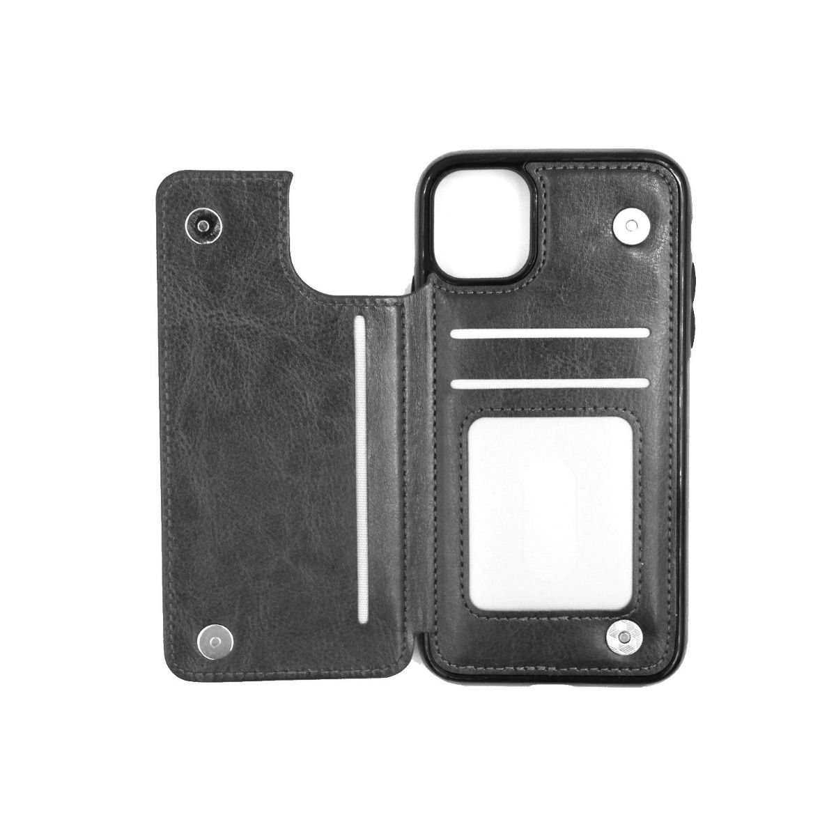 iPhone 11 Pro Max Mobilskal med Kortfack - Svart image 3