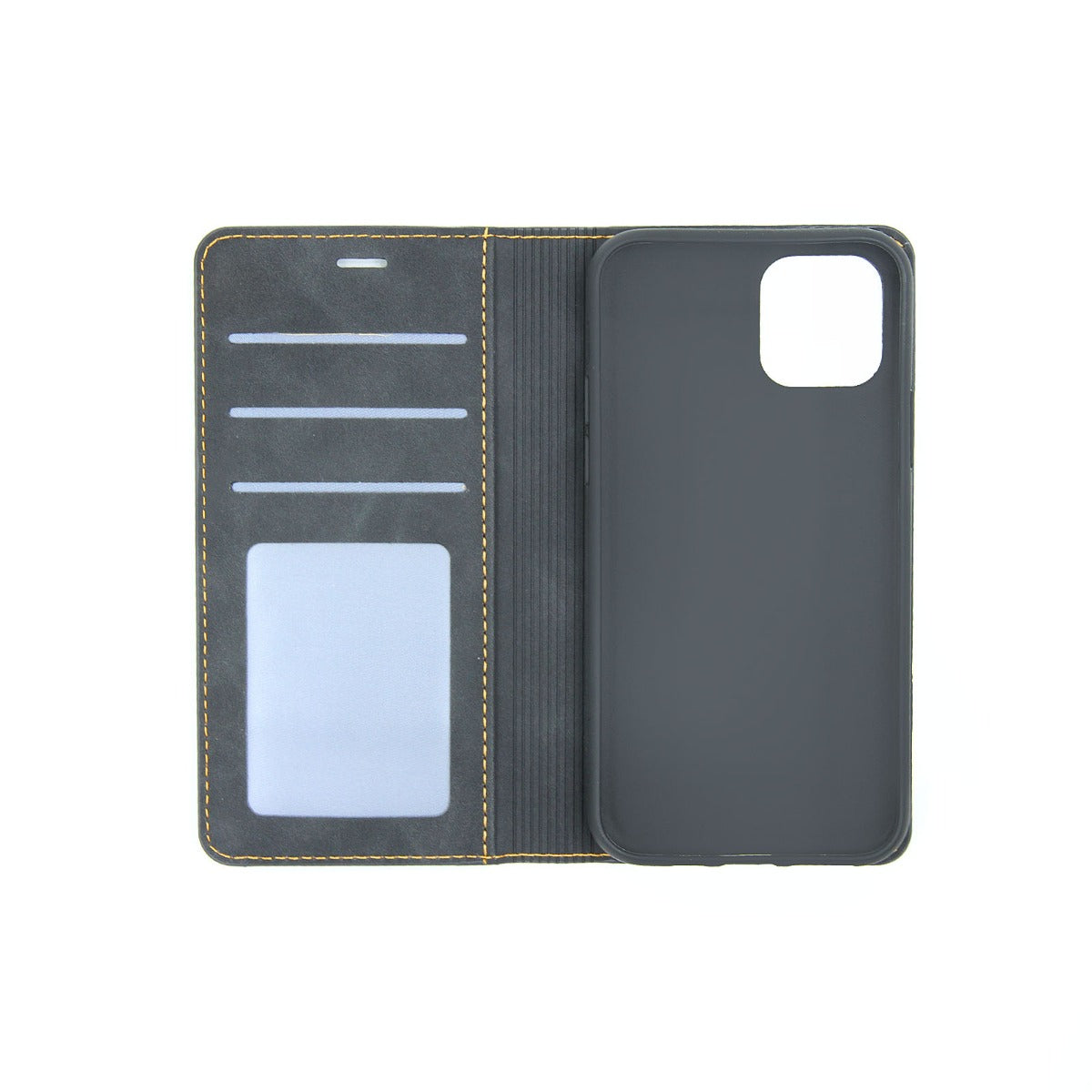 iPhone 11 Pro Max Plånboksfodral Forwenw - Svart image 7