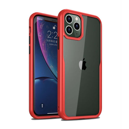 Stöttåligt Mobilskal iPhone 11 Pro Max - Transparent/Röd image 2