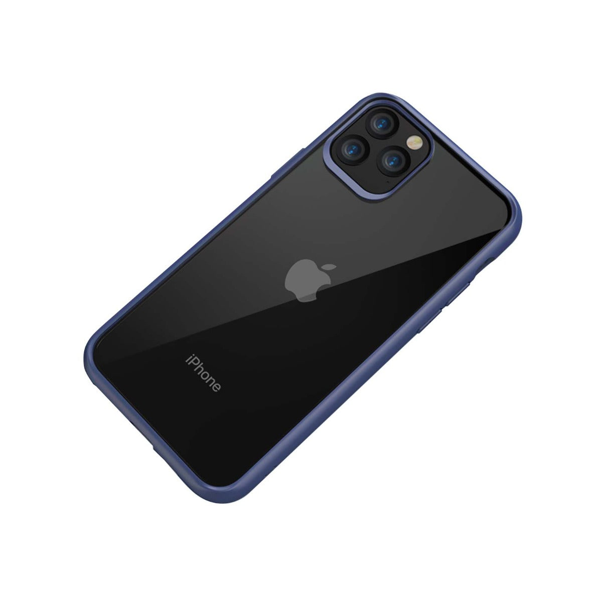 Stöttåligt Mobilskal iPhone 11 Pro Max - Blå/Transparent image 2