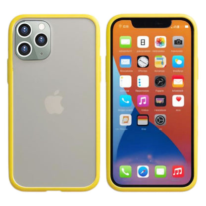iPhone 11 Pro Max Mobilskal TPU - Gul/Transparent image 1