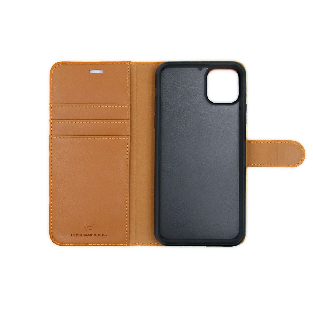 iPhone 11 Pro Max Plånboksfodral med Avtagbart Skal - Brun image 14