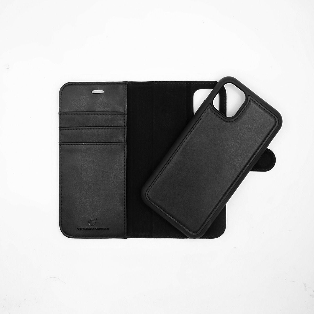 iPhone 11 Pro Max Plånboksfodral med Avtagbart Skal - Svart image 8