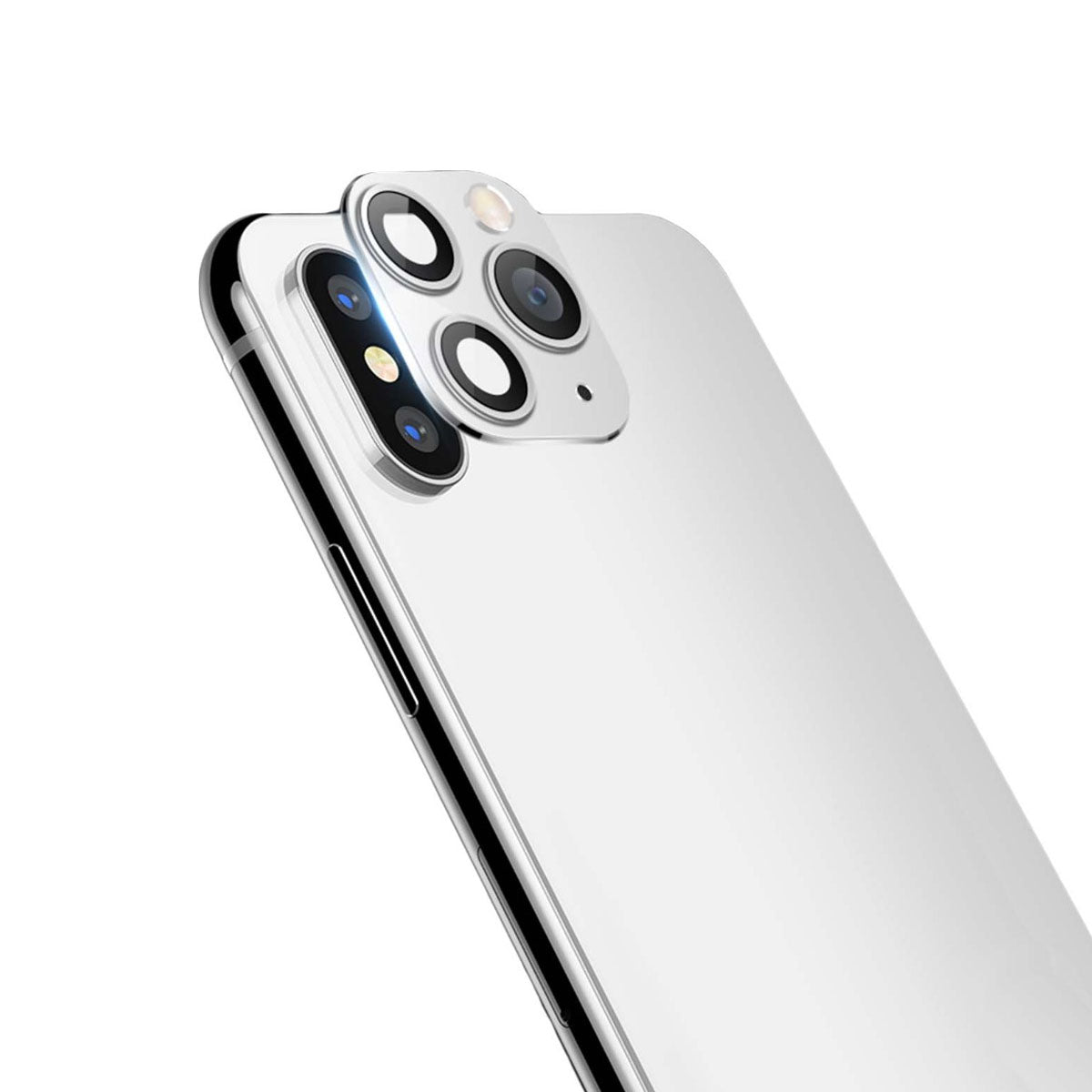 Universal Kameralins iPhone 11 Pro/11 Pro Max till iPhone X/XS/XS Max - Silver image 2
