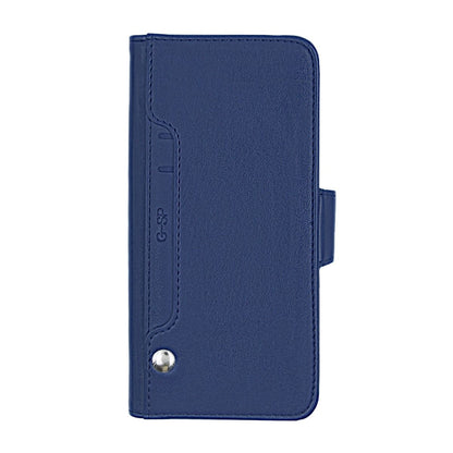 iPhone 11 Pro Max Plånboksfodral Stativ med extra Kortfack - Blå image 1