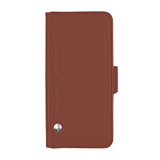 iPhone 11 Pro Max Plånboksfodral Stativ med extra Kortfack - Brun image 1