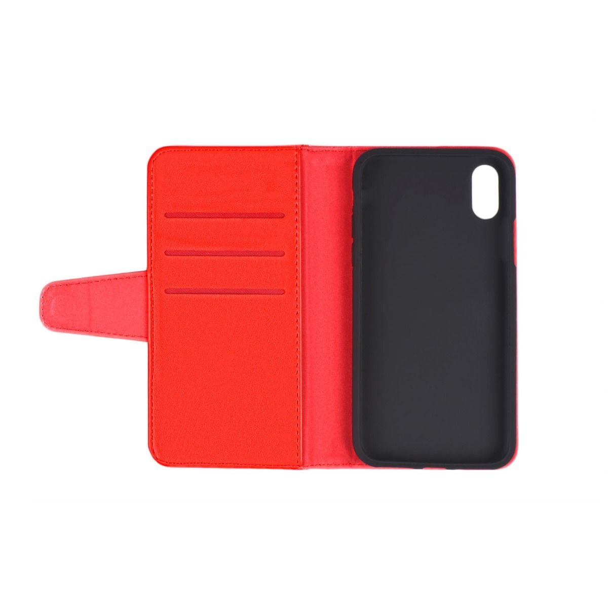 Fodral och extra Kortfack G-SP för iPhone X och XS - Röd image 1